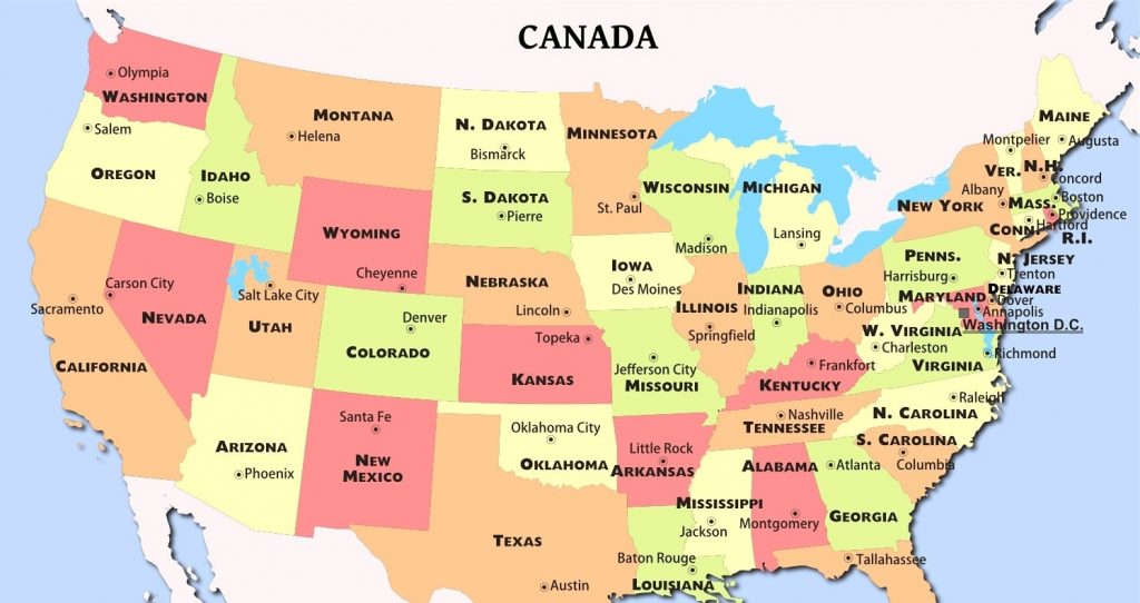 Google Maps V3 Polygon Shapes for US States and Canada Provinces